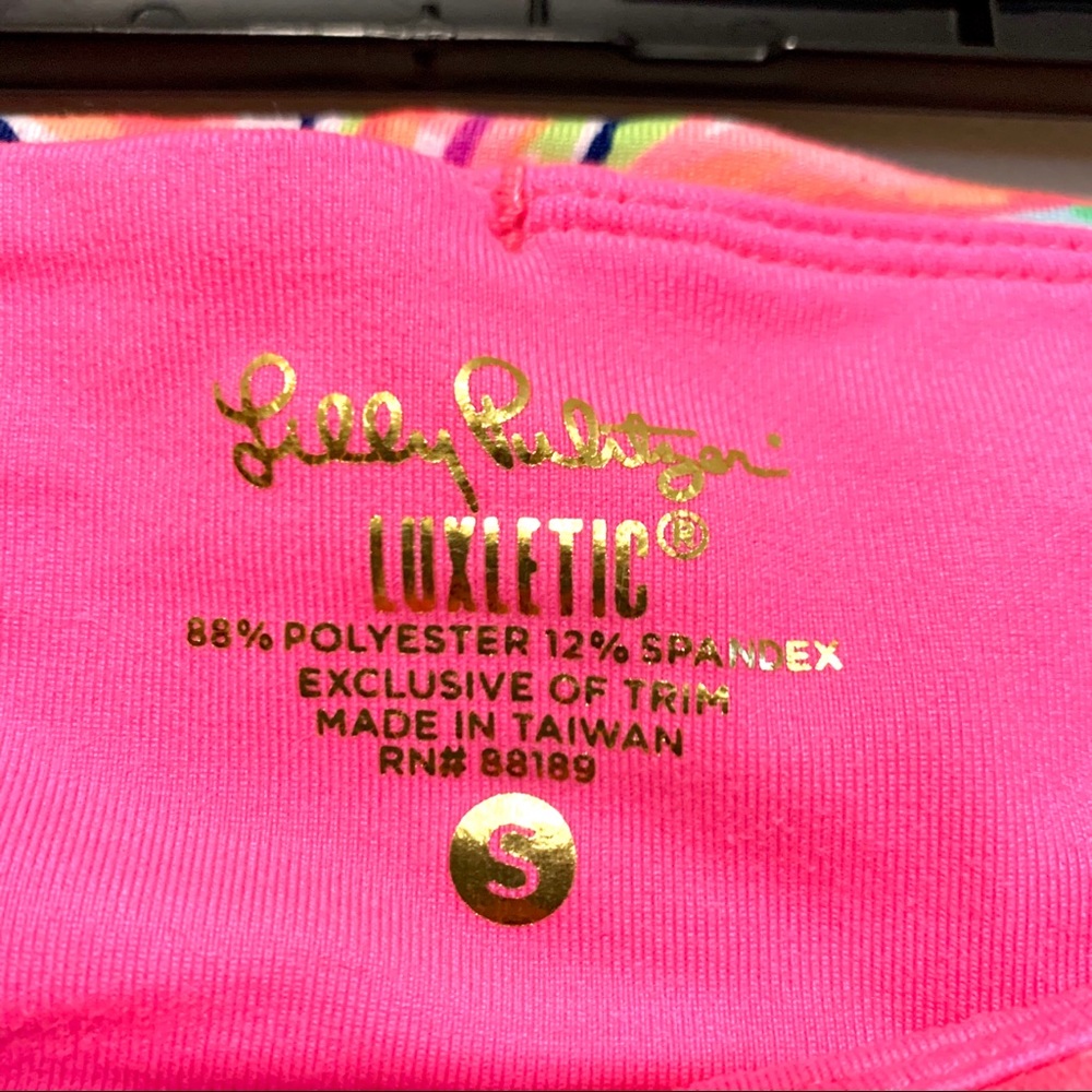 Lilly Pulitzer Legging Resort Navy Banana - Picture 5 of 11
